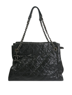 Quilted Tote, Caviar, Charcoal, 18047700 (2011), 2*